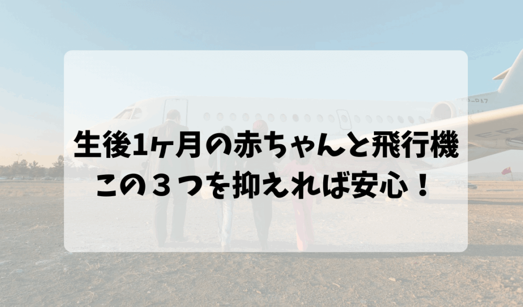 飛行機に向かって家族４人が歩いている