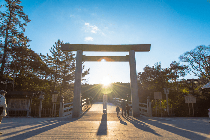 伊勢神宮正面鳥居